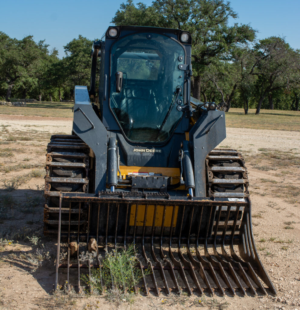 Skid Loader Front View