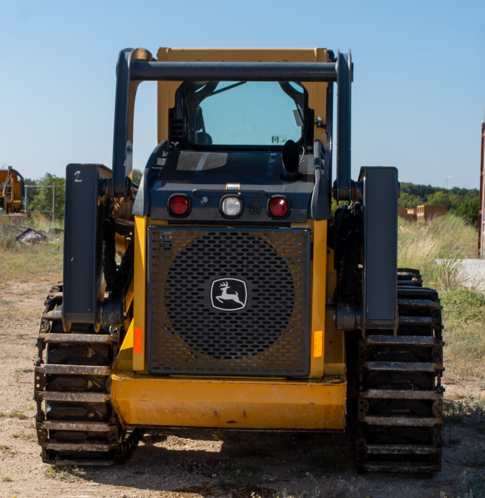 Skid Loader Rear View